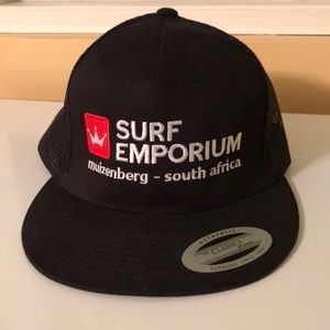 Surf Emporium Classic Trucker Flat Peak Cap